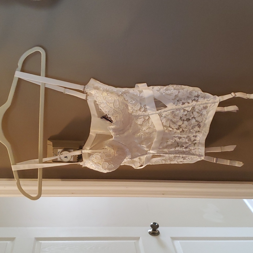 Victorias secret white corset 36D